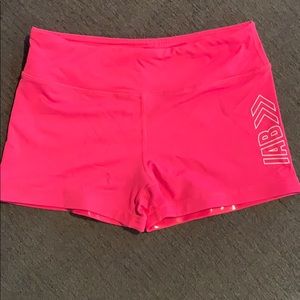 IAB no ride hot pink shorts